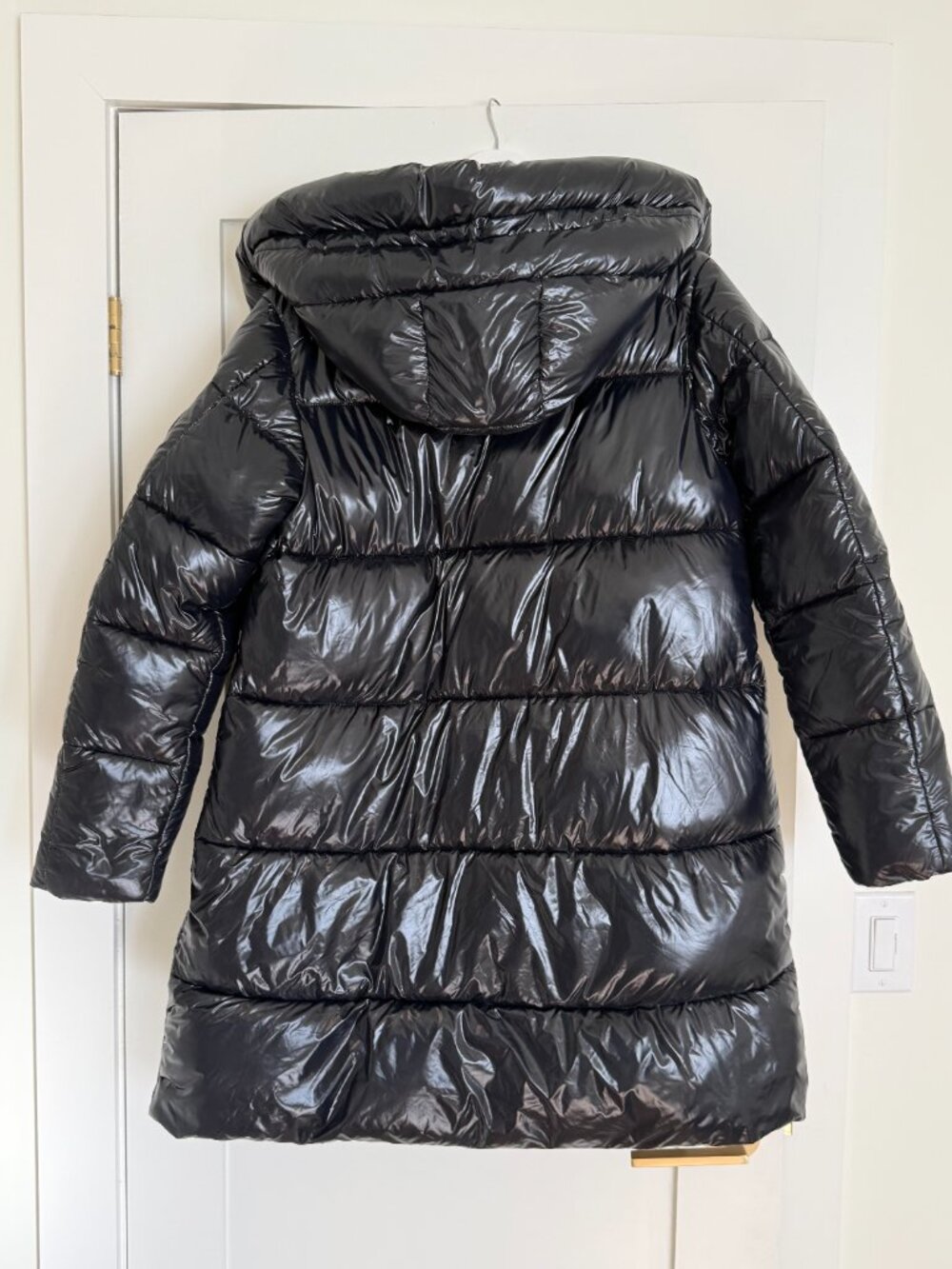Save The Duck Puffer Jacket - Black - Size 2/M - Picture 8 of 11